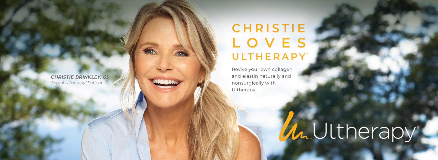 Christie Brinkley | Ultherapy | Spa Radiance Medical | San Francisco Med Spa